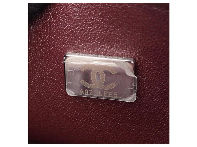 Borsa a tracolla Chanel Matelassé Double Flap Nero - vista 5