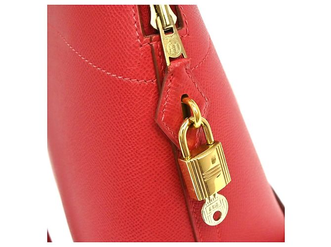 Hermès Hermes Bolide Courchevel 31 Rot - Ansicht 7