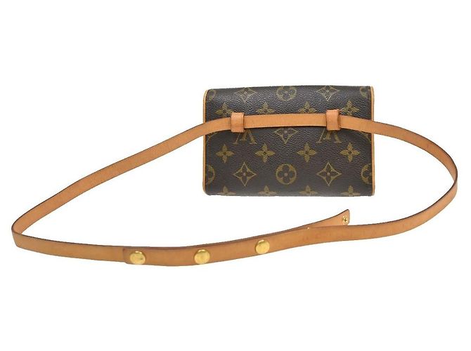Louis Vuitton Florentine Waist Monogram Canvas medium Marrone - vista 2