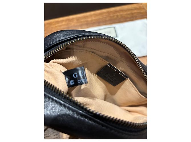 Borsa Gucci Marmont Camera Small in pelle matelassé nera Nero - vista 5