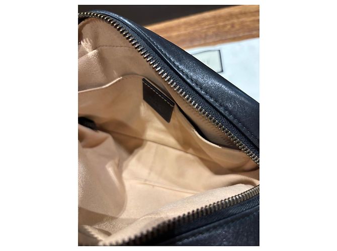 Borsa Gucci Marmont Camera Small in pelle matelassé nera Nero - vista 6
