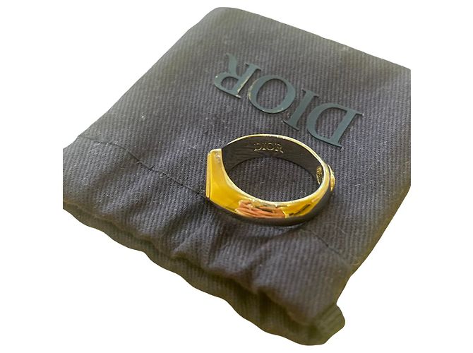 Polsini Christian Dior Logo Metal Argento - vista 3