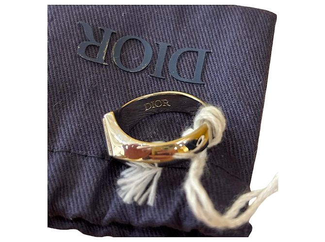 Polsini Christian Dior Logo Metal Argento - vista 5