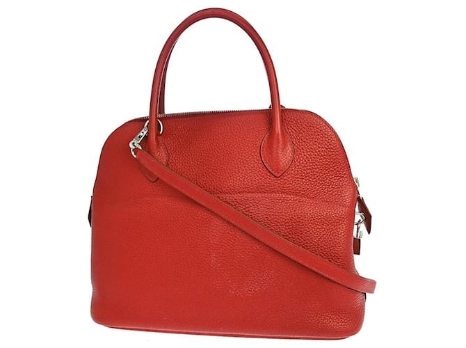 Hermès Hermes Bolide Clemence 31 Rosso - vista 2