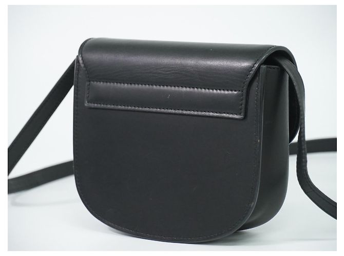 Saint Laurent Kaia Leather Mini Nero - vista 2