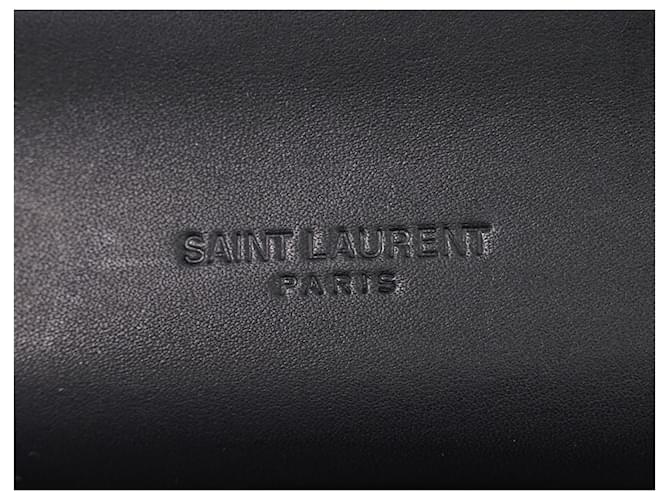 Saint Laurent Kaia Leather Mini Nero - vista 6