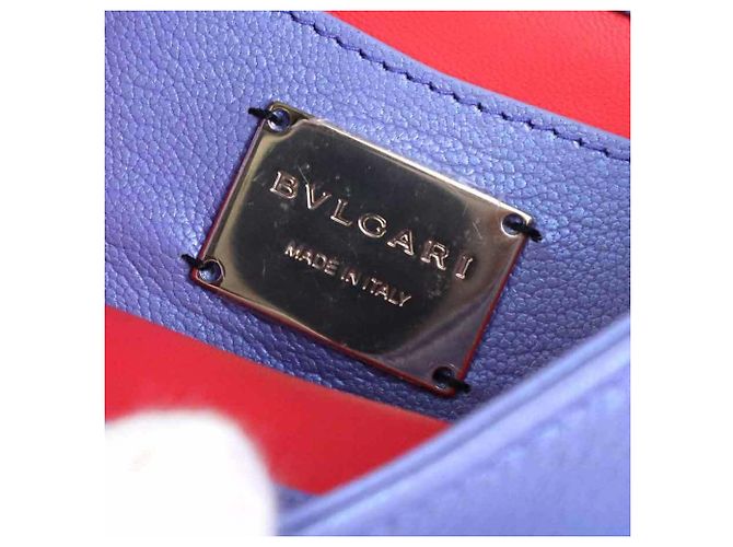 Bulgari Borsa a tracolla Bvlgari Serpenti Forever Viola scuro - vista 12