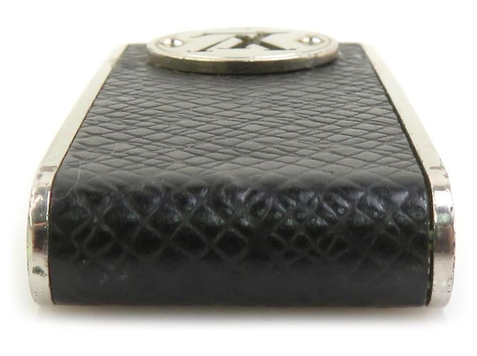Fermi soldi Louis Vuitton Nero Argento - vista 4