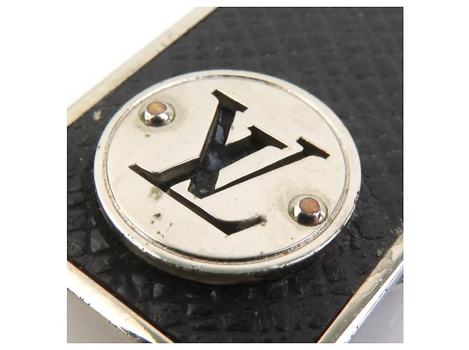 Fermi soldi Louis Vuitton Nero Argento - vista 5