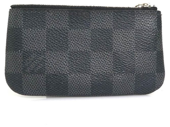 Monedero Louis Vuitton Damier Graphite Castaño Negro - vista 2