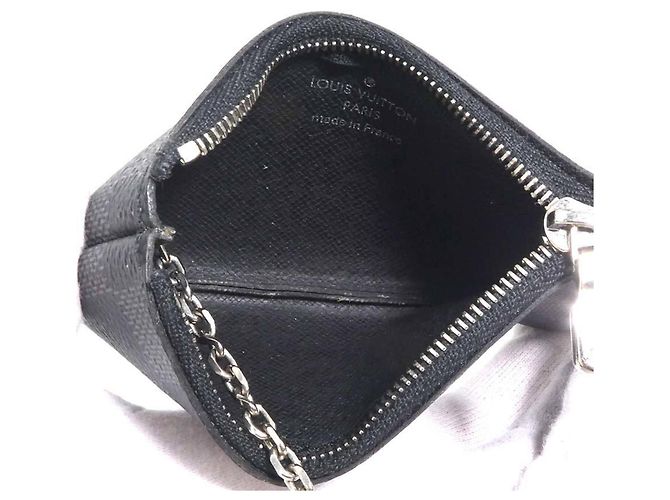 Monedero Louis Vuitton Damier Graphite Castaño Negro - vista 5