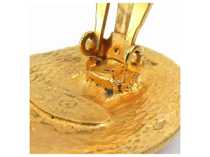 Orecchini a clip Chanel Gold D'oro - vista 10