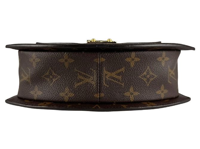 Borsa a tracolla Louis Vuitton Brown Monogram Reverse Marrone - vista 4