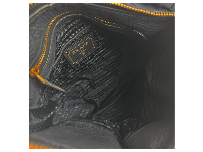 Prada Navy Handtasche/Schultertasche Marineblau - Ansicht 5