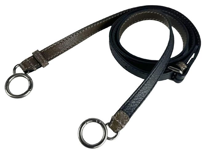 Borsa a tracolla Fendi Peekaboo Regular in pelle Cachi - vista 13