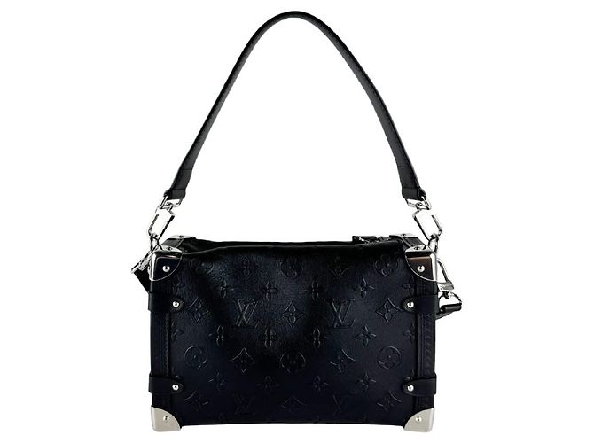 Louis Vuitton Monogram Shoulder Bag Black - view 3