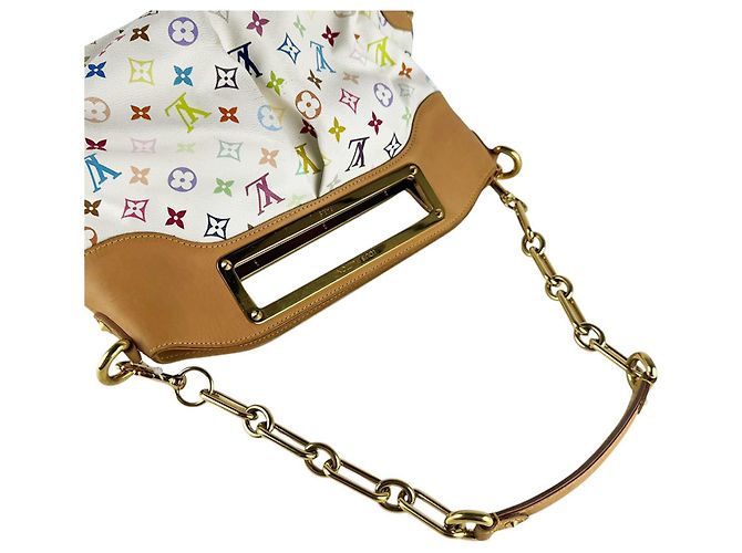 Louis Vuitton Monogram Multicolore Shoulder Bag White - view 10