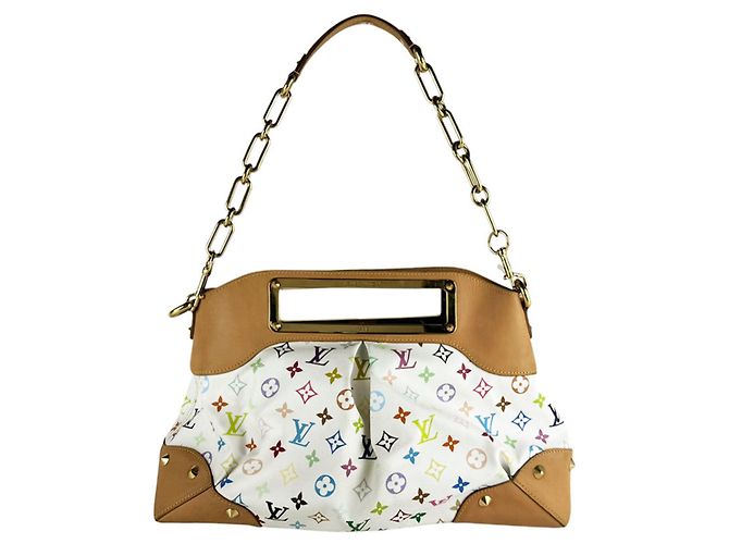 Louis Vuitton Monogram Multicolore Shoulder Bag White - view 3