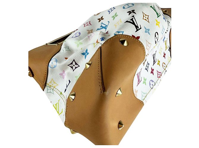 Louis Vuitton Monogram Multicolore Shoulder Bag White - view 9