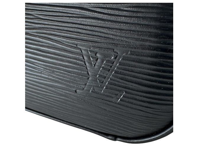 Bolsa de mão Louis Vuitton em couro Epi Preto - vista 11
