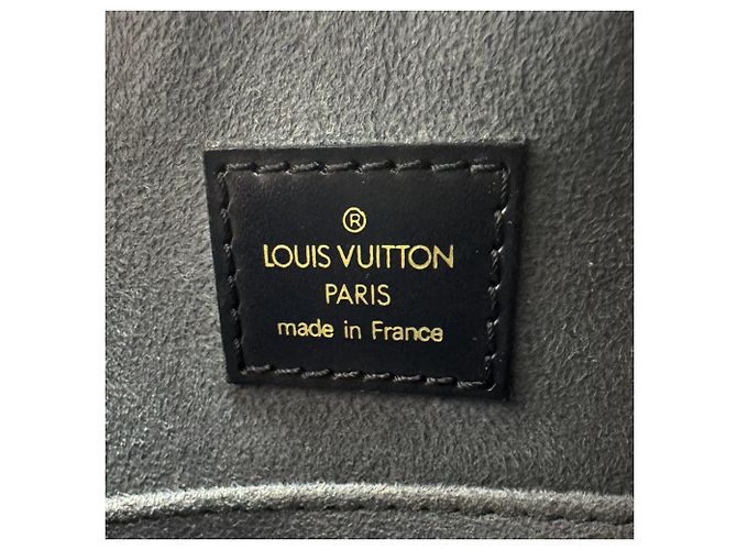 Bolsa de mão Louis Vuitton em couro Epi Preto - vista 12