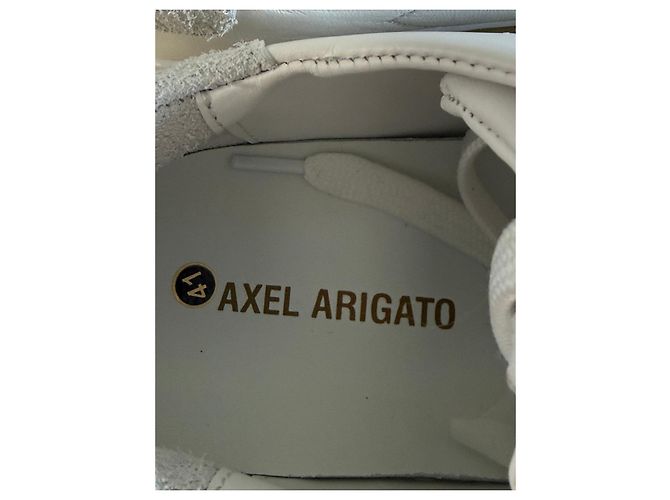 Baskets Axel Arigato en cuir blanc Taille 41 - vue 8