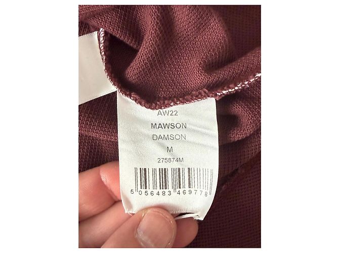 Autre Marque Polo Orlebar Brown "Mawson" Damson Bordò - vista 4