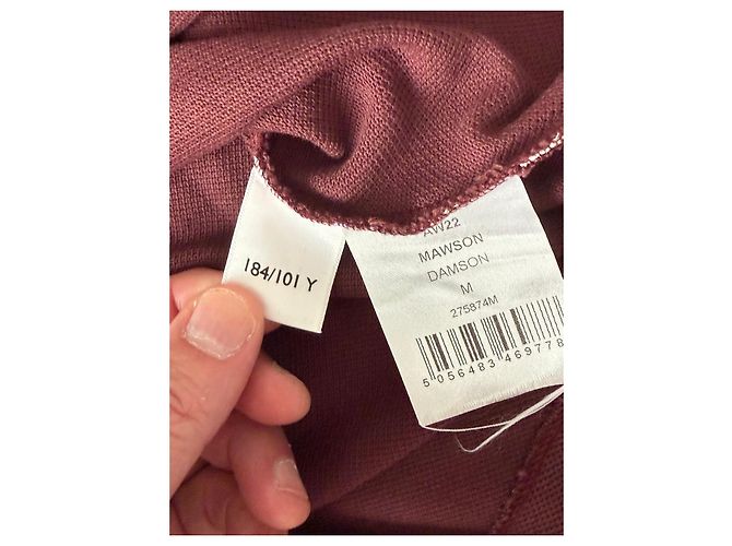 Autre Marque Polo Orlebar Brown "Mawson" Damson Bordò - vista 5