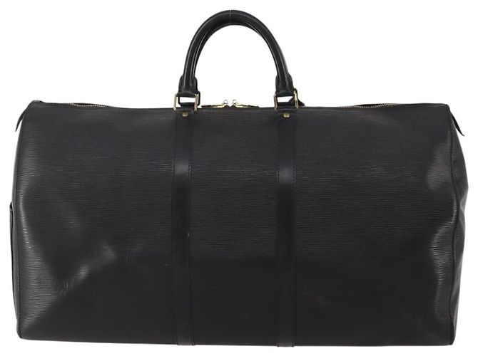 Louis Vuitton Keepall Epi Leather 55 Nero - vista 2