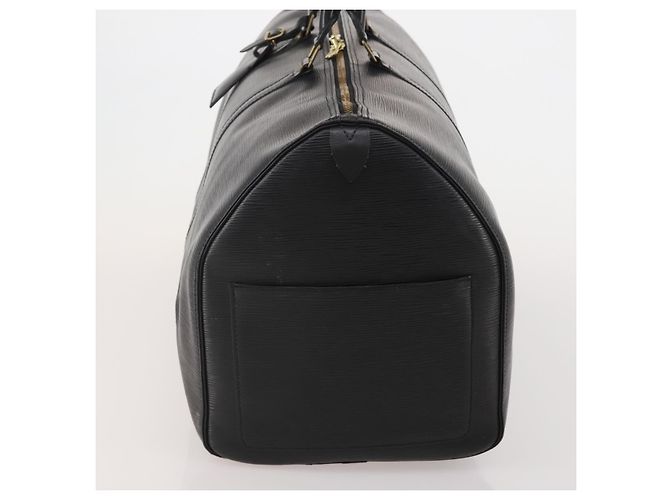 Louis Vuitton Keepall Epi Leather 55 Nero - vista 3