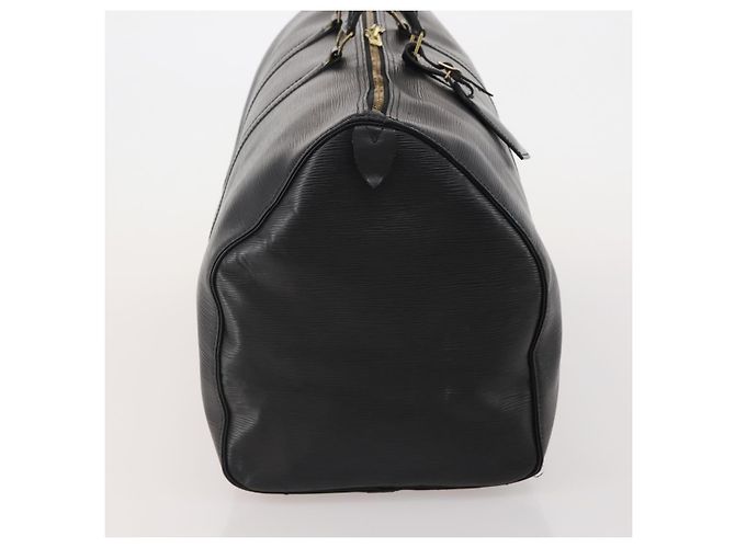 Louis Vuitton Keepall Epi Leather 55 Nero - vista 4