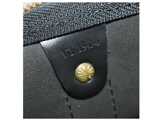 Louis Vuitton Keepall Epi Leather 55 Nero - vista 7