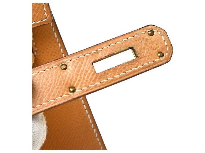 Hermès Hermes Kelly Beige Courchevel con Gold Hardware 28 - vista 7