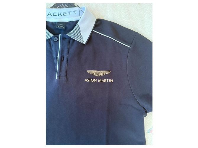 Autre Marque Polo Hackett AMR Aston Martin Blu scuro - vista 16