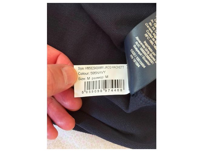 Autre Marque Polo Hackett AMR Aston Martin Blu scuro - vista 7