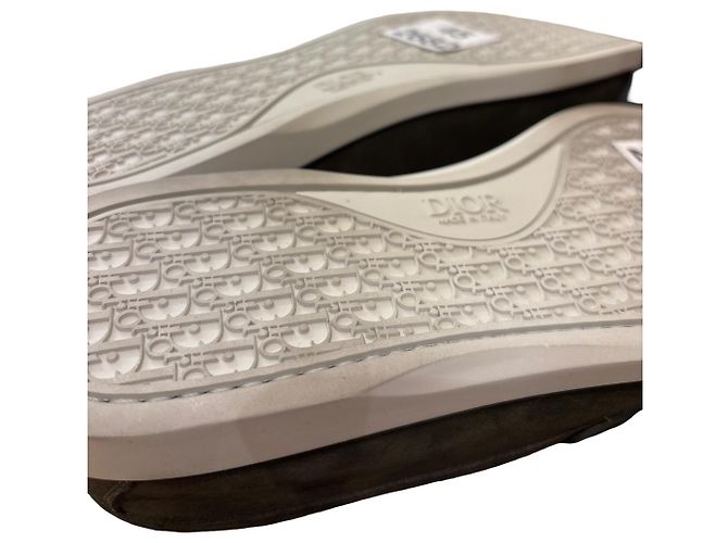 Scarpe Derby Evidence in pelle da uomo Christian Dior Cachi - vista 5
