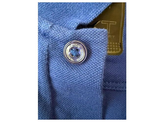 Hackett London Aston Martin Racing Polo Shirt Blu - vista 10