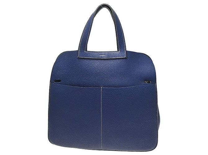 Hermès Hermes Halzan Clémence 31 Blu - vista 2