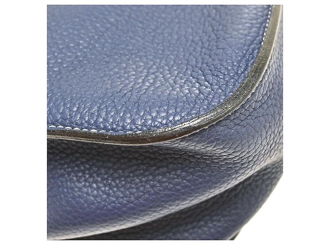 Hermès Hermes Halzan Clémence 31 Blu - vista 7