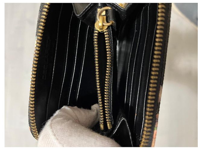 DSQUARED2 printed leather zipped wallet Black Multiple colors - view 10