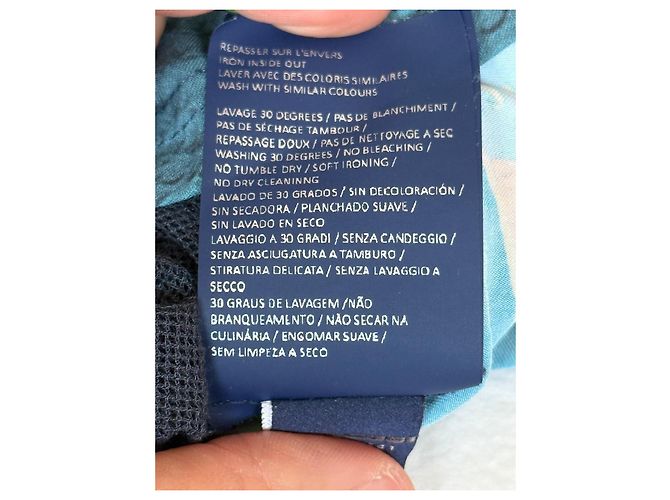 Pantaloncini da bagno Vilebrequin da uomo Blu Multicolore Verde - vista 13