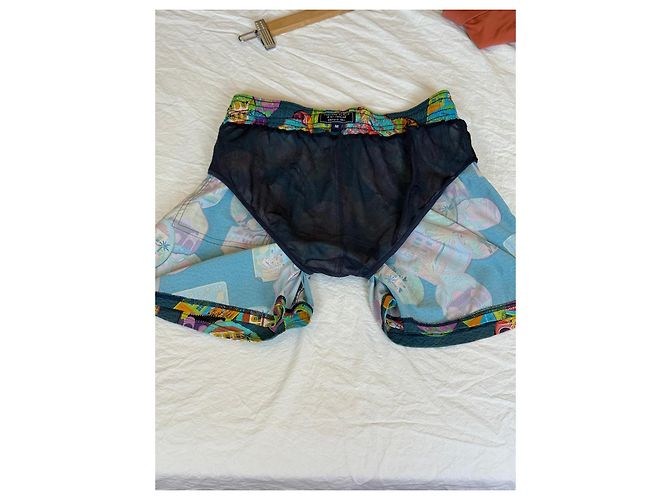 Pantaloncini da bagno Vilebrequin da uomo Blu Multicolore Verde - vista 7