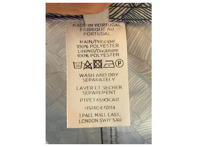 Autre Marque Badehose für Herren Orlebar Brown Weiß Blau - Ansicht 12