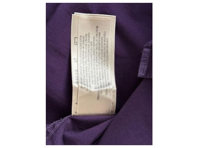 Camicia Burberry London England Porpora - vista 12