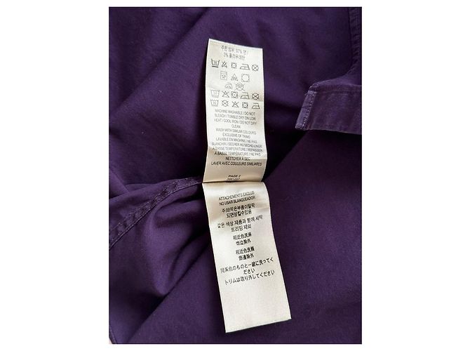 Camicia Burberry London England Porpora - vista 9