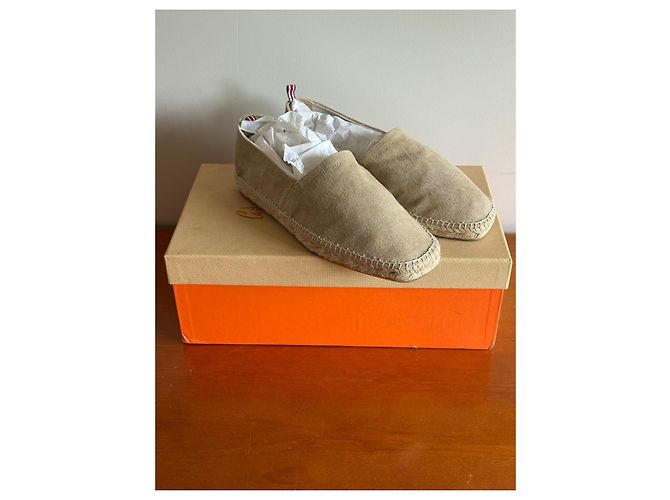 Espadrillas Castaner Pablo in tela Sand Sabbia - vista 3