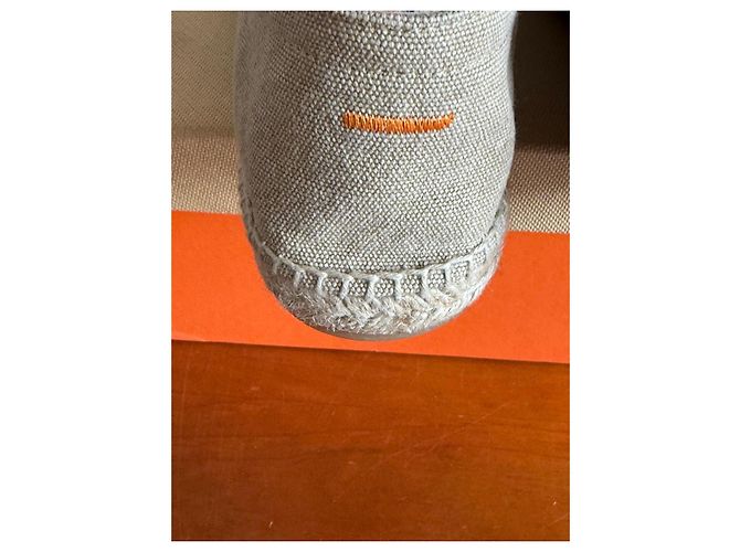 Espadrillas Castaner Pablo in tela Sand Sabbia - vista 9