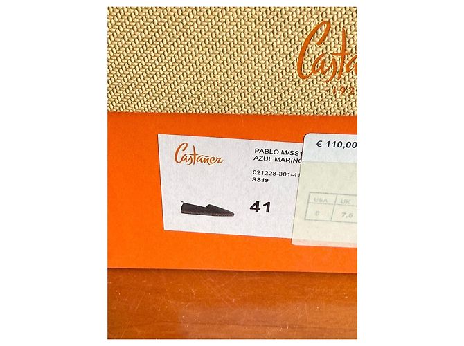 Castaner Pablo M/SS1 Azul Marino Espadrilles Blu - Ansicht 10