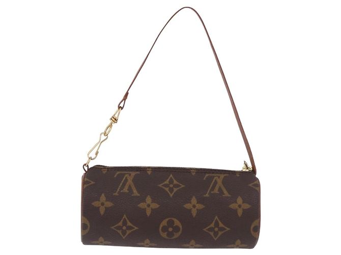 Louis Vuitton Papillon Pochette Monogram Canvas Mini Marrom - vista 2