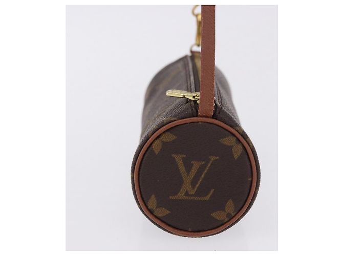 Louis Vuitton Papillon Pochette Monogram Canvas Mini Marrom - vista 4